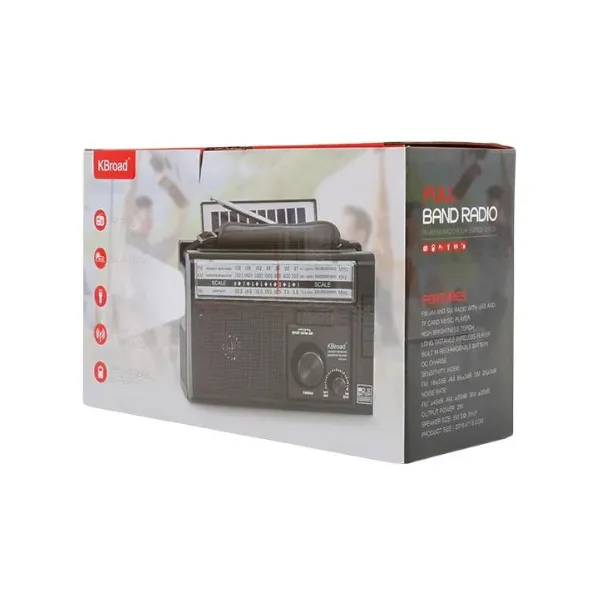 Other / Generic KTF-2011 Bluetooth Radio With Flashlight And Solar Panel — photo 7