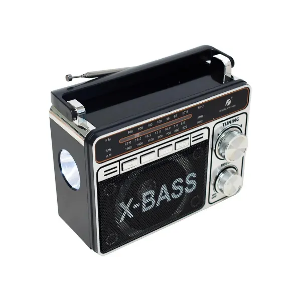 Other / Generic KTF-1466 X-Bass Classic Type Radio Bluetooth Speaker — photo 4