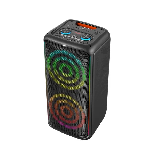 Other / Generic KTS-1912 Wireless Portable Karaoke 23″ Speaker With 2 Microphones — photo 2
