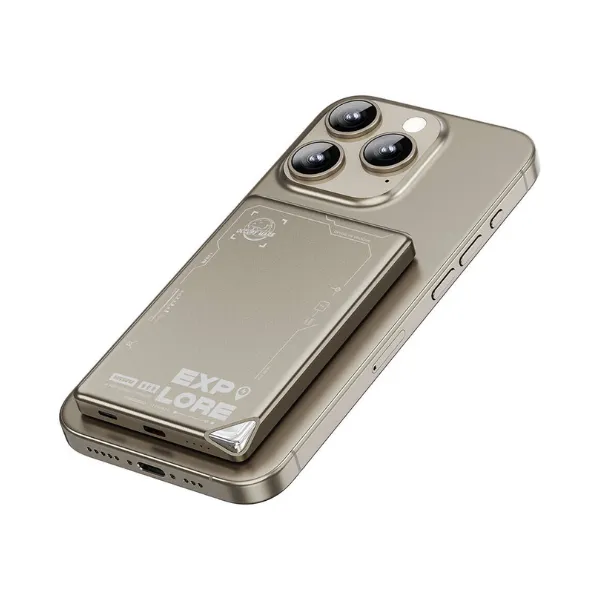 WiWU WI-P019 Ultra-Thin Magsafe Powerbank 15W 5000mAh Explore Series — photo 2