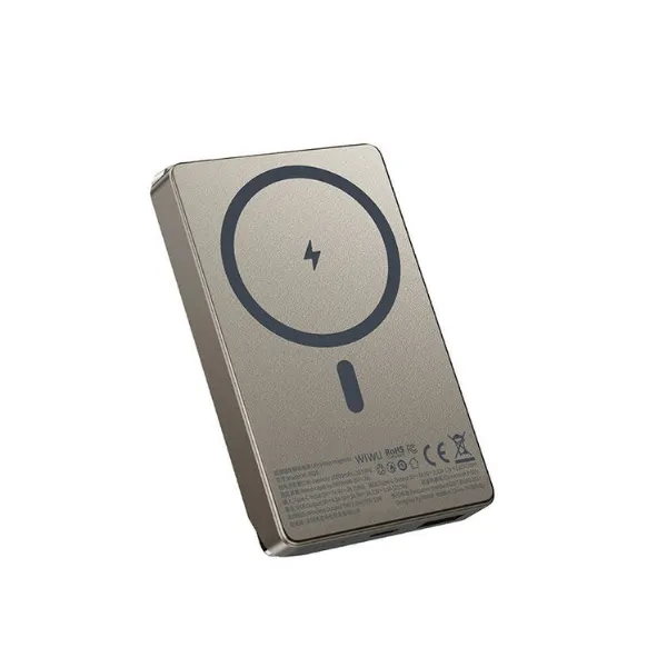WiWU WI-P019 Ultra-Thin Magsafe Powerbank 15W 5000mAh Explore Series