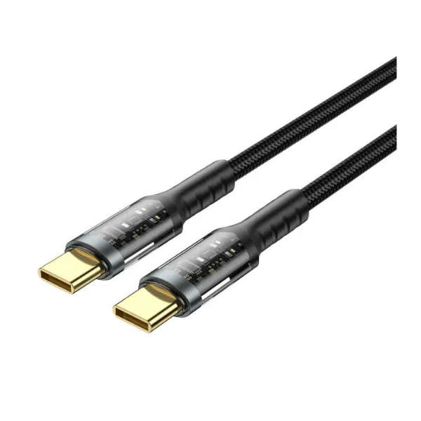 WiWU Wi-C016 Geek Series Type-C To Type-C PD Data Cable 100W 1.2 Meters — photo 6