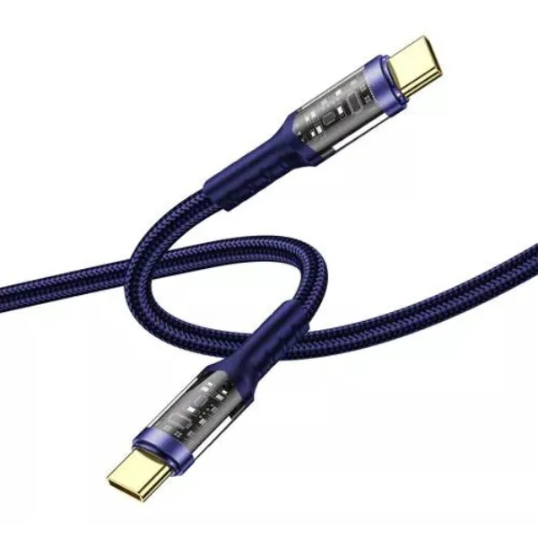 WiWU Wi-C016 Geek Series Type-C To Type-C PD Data Cable 100W 1.2 Meters — photo 5