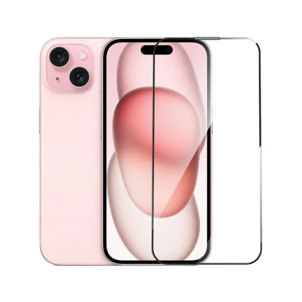 WiWU WI-SQ008 Easy Install Tempered Glass For iPhone 15 Series