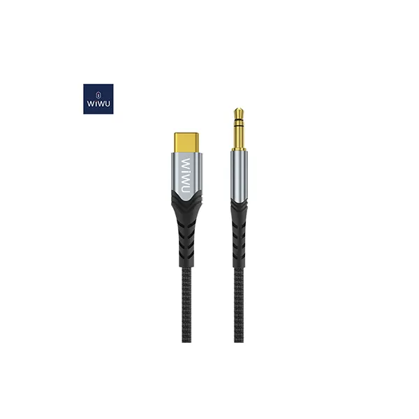 WiWU AUX Stereo 3.5MM To Type-C 1.5M YP03 — photo 1