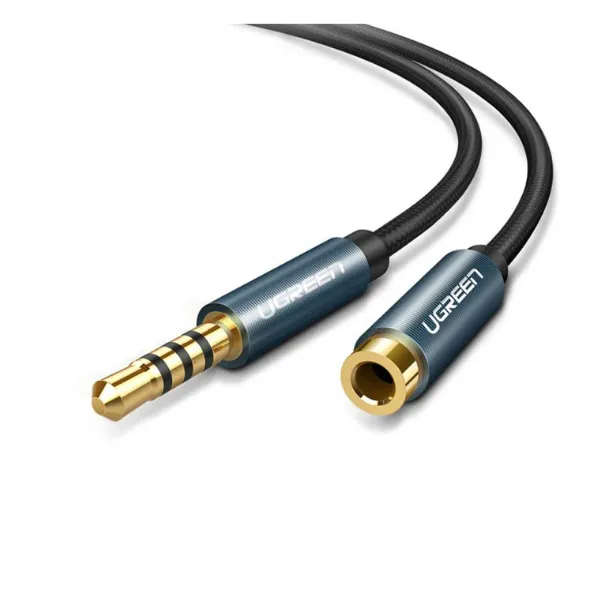 Ugreen 40673 3.5mm Male To 3.5mm Female Extension Braid 1M — photo 2