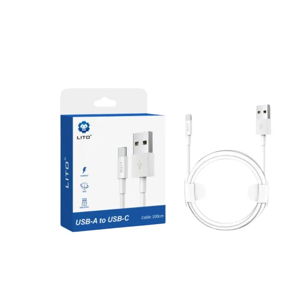 LITO USB-A To USB-C 2M Cable — photo 2