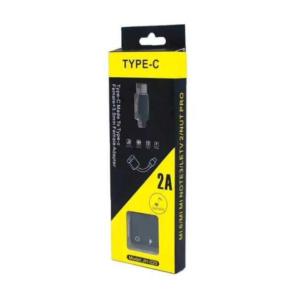 Other / Generic JH-020 Type-C Female + Audio Jack 3.5MM 2A Cable Adaptor — photo 4