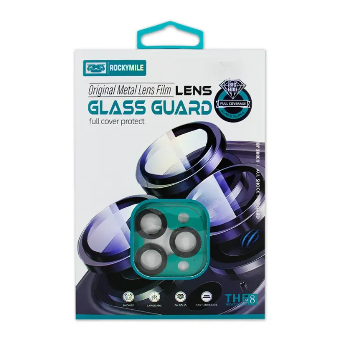 Other / Generic Rockymile Glass Guard Film Lens For iPhone 13 Pro / 13 Pro Max