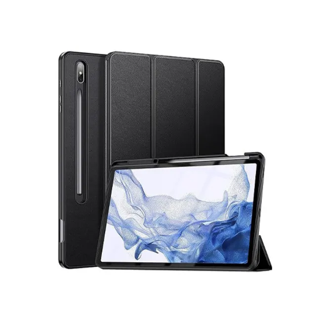 Other / Generic Galaxy Tab S7 FE Smart Case With Pencil holder