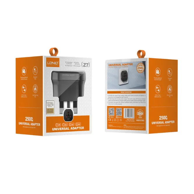LDNIO Z7 2500W Universal Adapter — photo 3