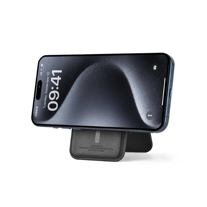 WiWU MW-003 Mag Wallet Magnetic Card Holder with Stand — photo 3