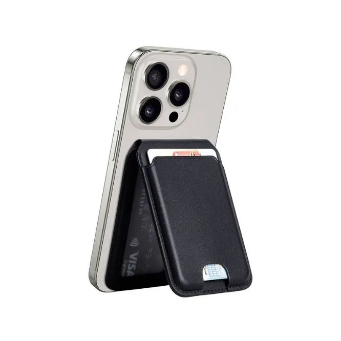 WiWU MW-003 Mag Wallet Magnetic Card Holder with Stand — photo 5
