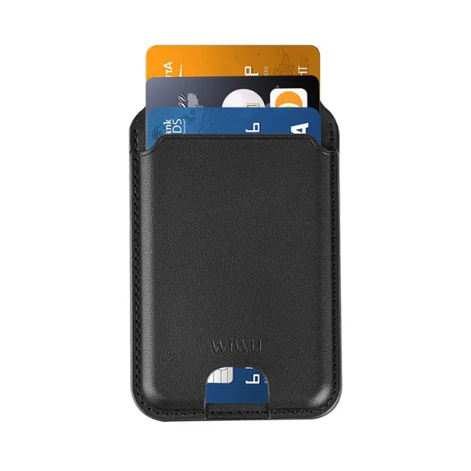 WiWU MW-003 Mag Wallet Magnetic Card Holder with Stand — photo 2