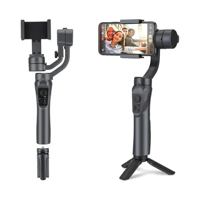 Aochuan 3-Axis Handheld Gimbal Stabilizer F6 with Tripod