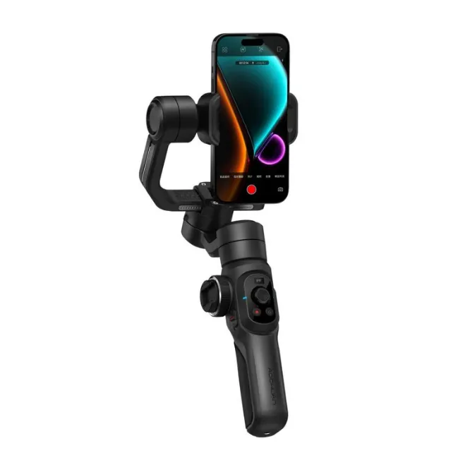 Aochuan Smart S2 Gimbal Handheld Stabilizer for Smartphone Multi-Function Mode — photo 2