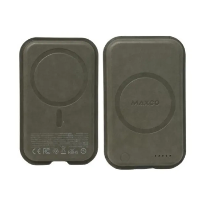 Maxco MP26 5000mAh 15W Gray Power Bank With MagSafe