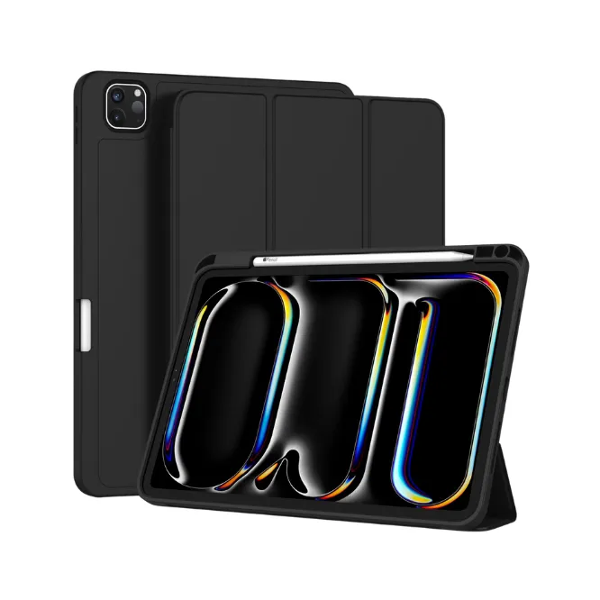 Other / Generic iPad Pro M4 13 Smart Case With Pencil holder