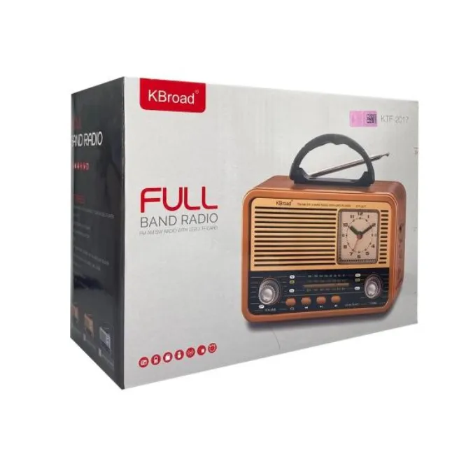 Other / Generic KTF-2017 Retro Radio Bluetooth Speaker — photo 3