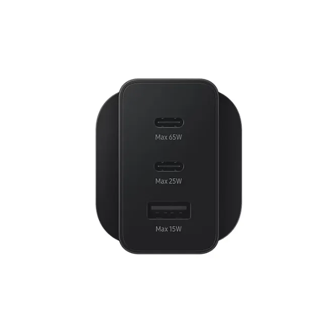 Other / Generic Samsung 65W PD Power Adapter Trio USB-C X 2 Ports USB-A Port and Type-C To C Cable – CN Version — photo 4