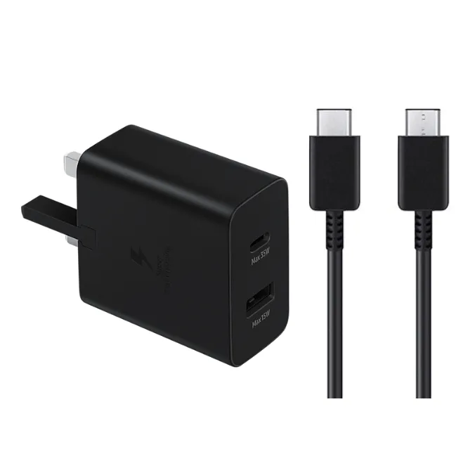 Other / Generic Samsung 35W PD Adapter USB-C USB-A And Type-C To C Cable – CN Version