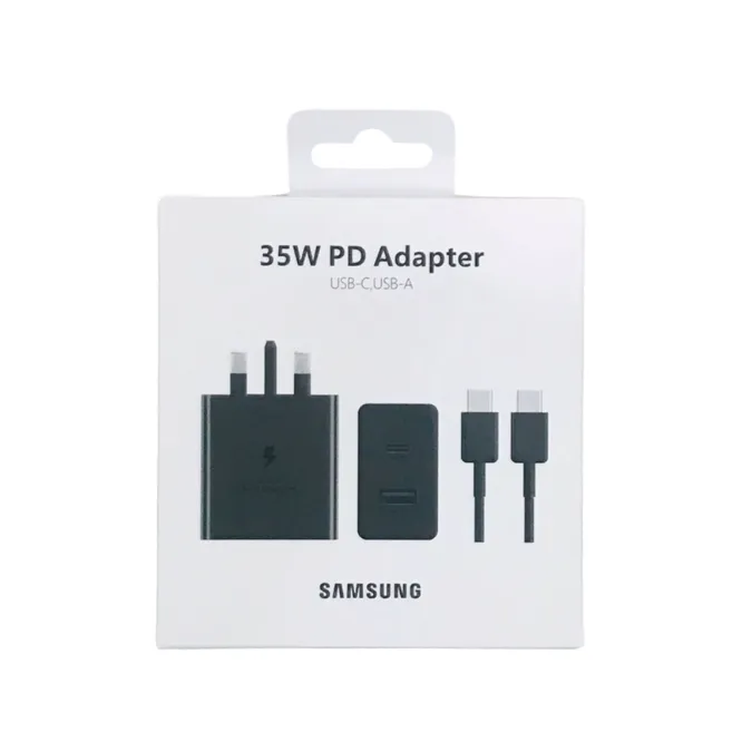 Other / Generic Samsung 35W PD Adapter USB-C USB-A And Type-C To C Cable – CN Version — photo 4