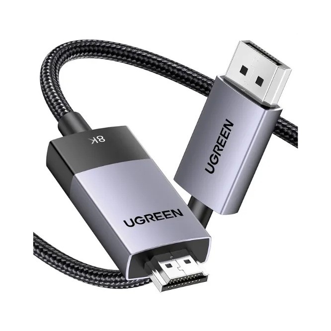 Ugreen 15773 1M 4K 60hz Active Unidirectional Display Port To HDMI M/M Cable — photo 3