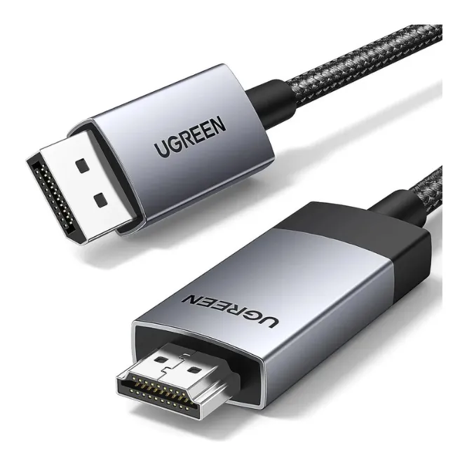 Ugreen 15773 1M 4K 60hz Active Unidirectional Display Port To HDMI M/M Cable — photo 2