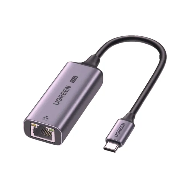 Ugreen 25052 CM648 USB-C To RJ45 Ethernet 2.5G Adapter Gray — photo 3
