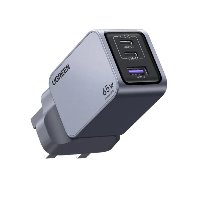 Ugreen 25872 Nexode Pro X755 65W PD GaN Fast Charger (2C1A) with 100W USB-C to USB-C Cable — photo 3