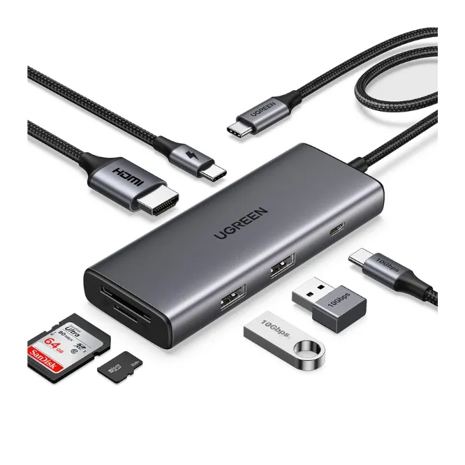 Ugreen 15531 7-in-1 USB-C Multifunction Adapter — photo 3