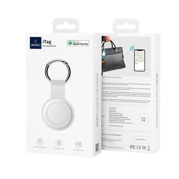 WiWU WT-02 iTag Anti Loss Device White — photo 4