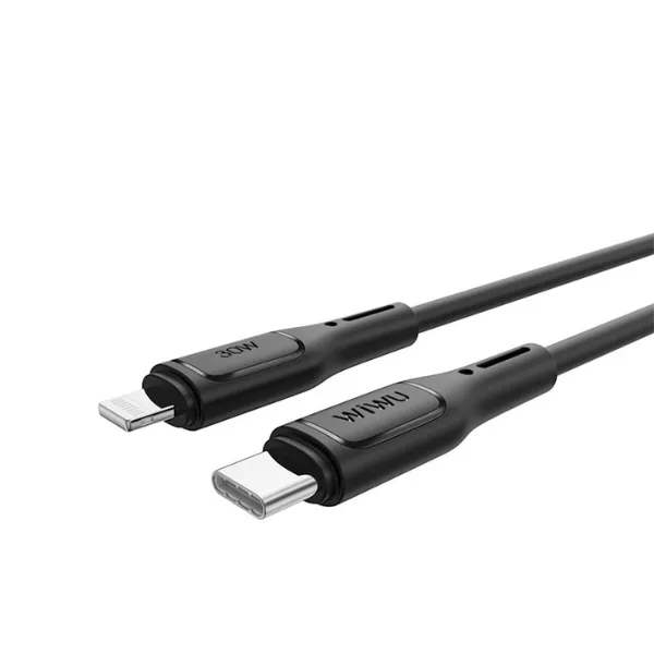 WiWU WI-C043E Starlink 30W Type-C To Lightning 1M Cable Black — photo 3