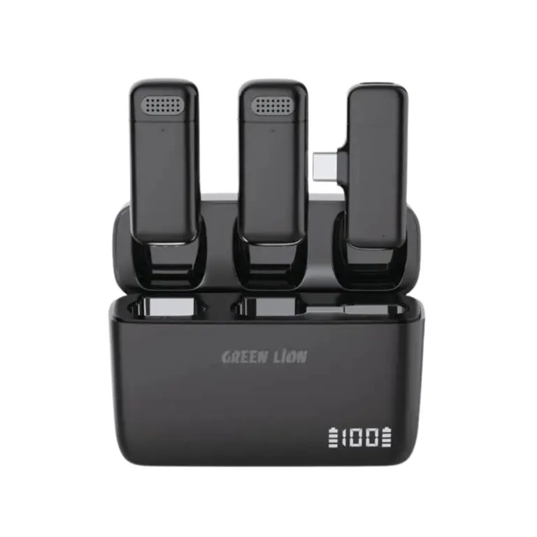Green Lion Duo Cast Wireless Microphone (Type-C & Lightning) – Black — photo 4