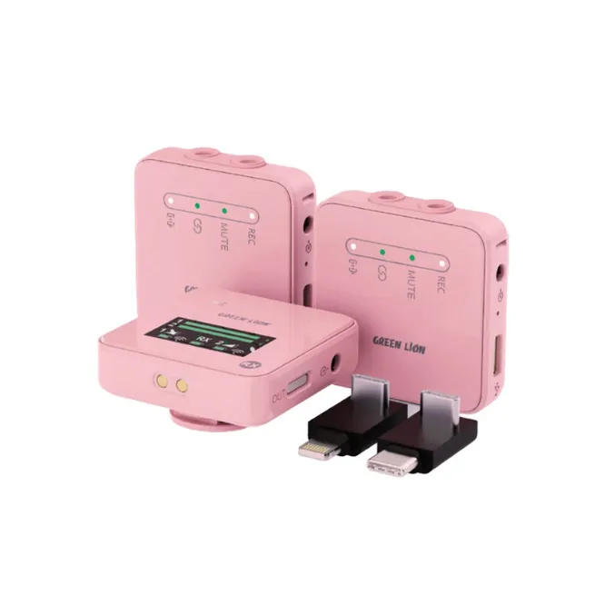 Green Lion GNPGLMMICPK GLM-Professional Wireless Mic Pink — photo 2