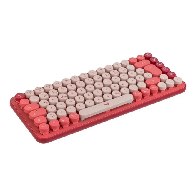 Logitech Pop keys Mechanical Typing Keyboard Wireless – Red — photo 2