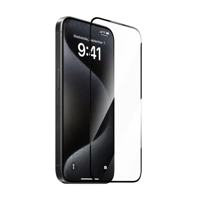 WiWU GT-009 Crystal Super Clear Tempered Glass For iPhone 15 Pro Max