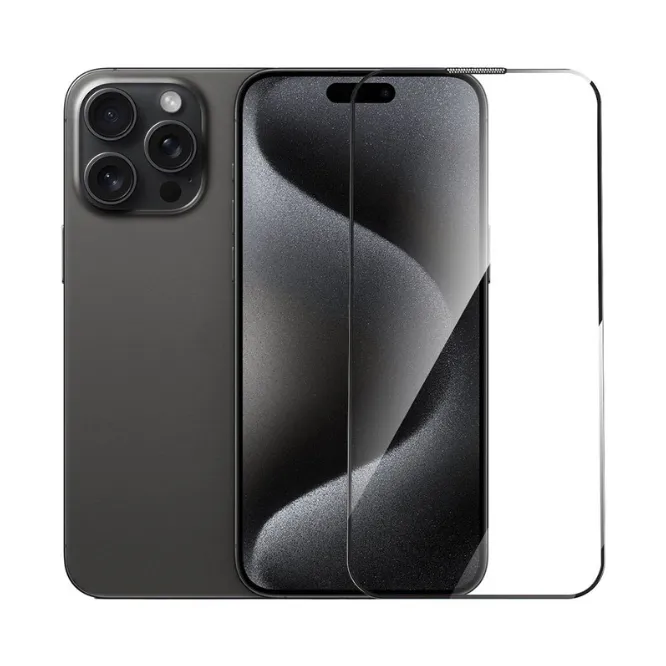 WiWU GT-009 Crystal Super Clear Tempered Glass For iPhone 15 Pro Max — photo 3
