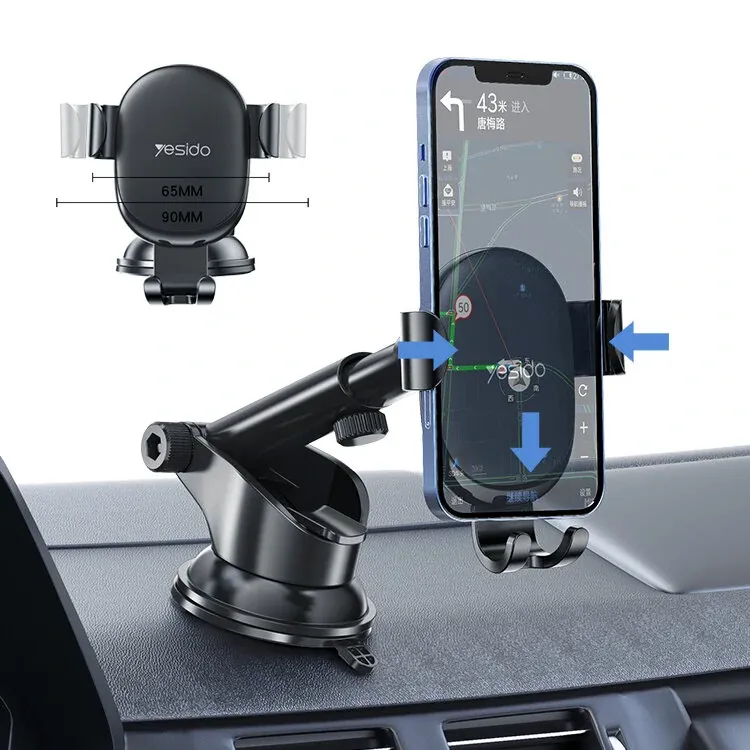 Yesido Gravity Holder Suction Cup And Windshield Phone Holder C120 — photo 2