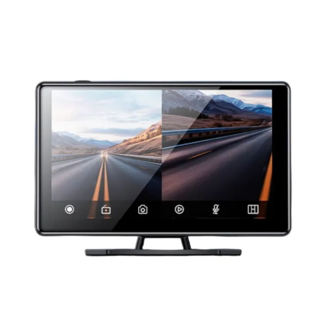 Yesido KM18 9 inch Center Console CarPlay Portable Car Video Navigation with Driving Recorder — photo 3