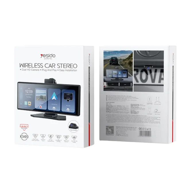 Yesido KM19 10.26″ Portable CarPlay Navigation Display — photo 4