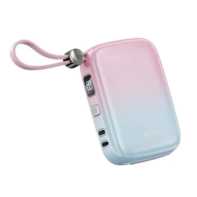 WiWU WI-P042 10000mAH Powerbank Monaco Pearl Gradient Color — photo 9