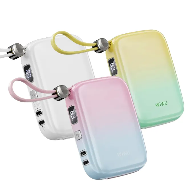 WiWU WI-P042 10000mAH Powerbank Monaco Pearl Gradient Color
