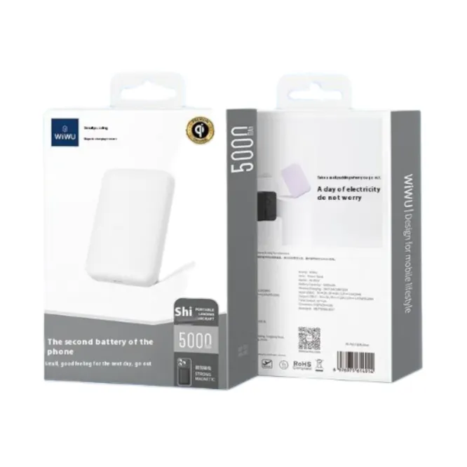 WiWU WI-P037 5000mAh Small Pudding Magnetic Wireless Power Bank — photo 7