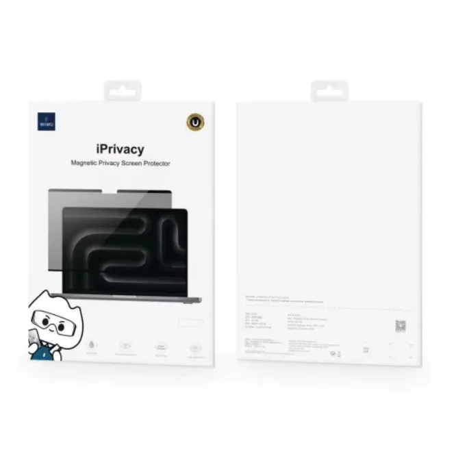 WiWU MC-001 iPrivacy Magnetic Privacy Screen Protector Macbook 16.2 — photo 5