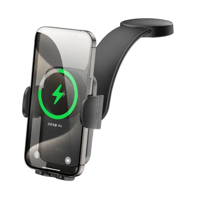 WiWU CH-322 Almighty Wireless Car Mount Black