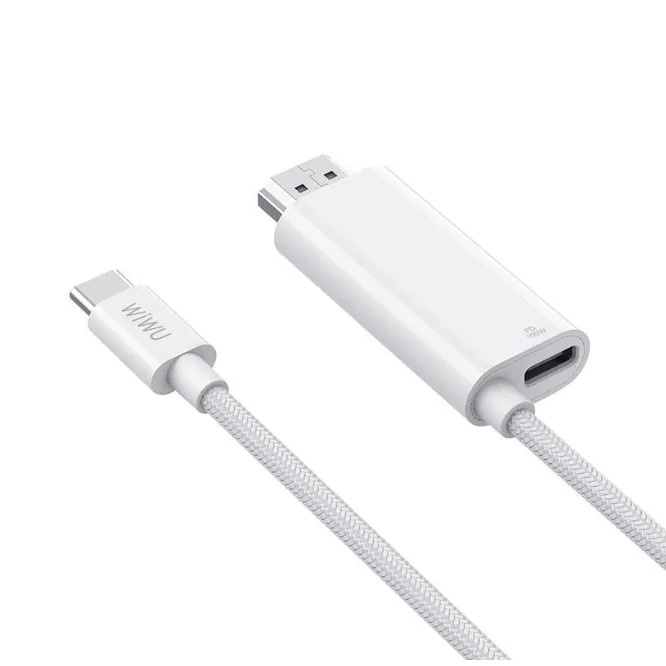 WiWU WI-PS001 Type-C To HDMI PD Charging And Projection Cable 1.8M — photo 2