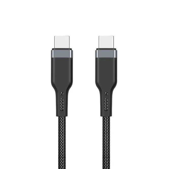 WiWU WI-C013 Platinum 60W Type-C To Type-C 120cm – Black — photo 1