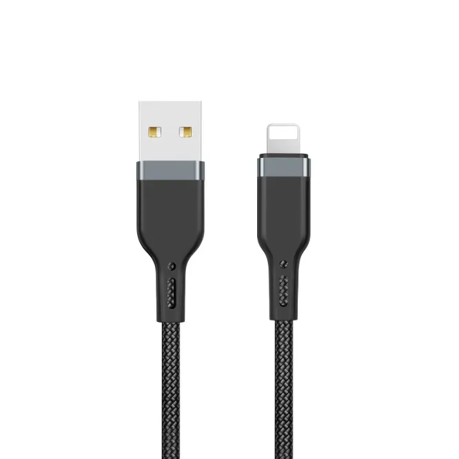 WiWU WI-C019 Platinum Cable 120cm Black (USB To Type-C/ Lightning / Micro ) — photo 2