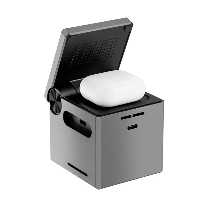 WiWU WI-W030 Small Square 3 in 1 Wireless Charger — photo 4